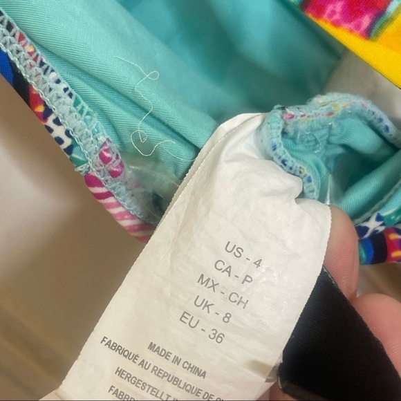 La Blanca Color Me Happy Plunging One-Piece Swimsuit 30 - Picture 5 of 9